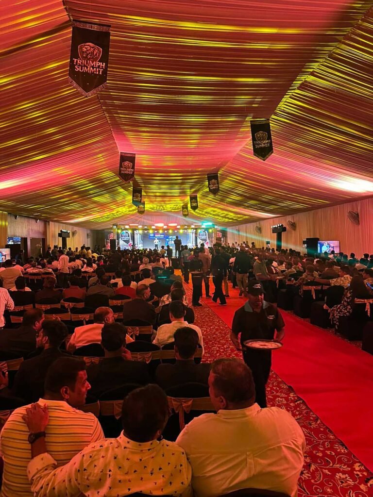 Guests at the Triumph Summit 2026 gala in the Andaman Islands